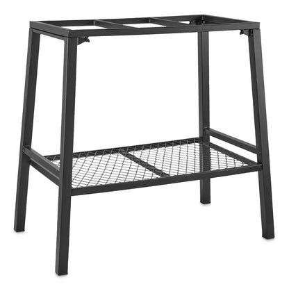 10-15 Gallon Steel Aquarium Stand, Black Fish Tank Accessories Accessoires Decor