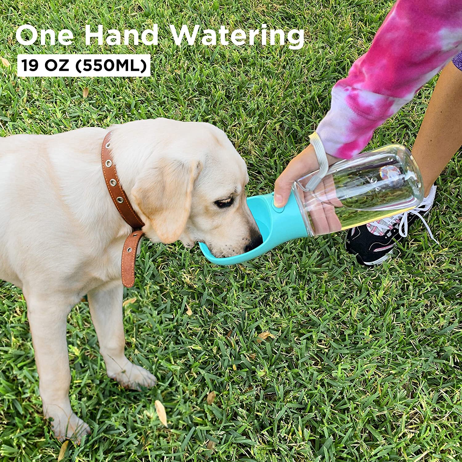 Dog Water Bottle Walking Pet Water Bottle Water Bottle for Dogs Leak Proof Dog Water Bottle for Walking Puppy Outdoor Walking Hiking, Travel, Water Bottle for Large Dogs